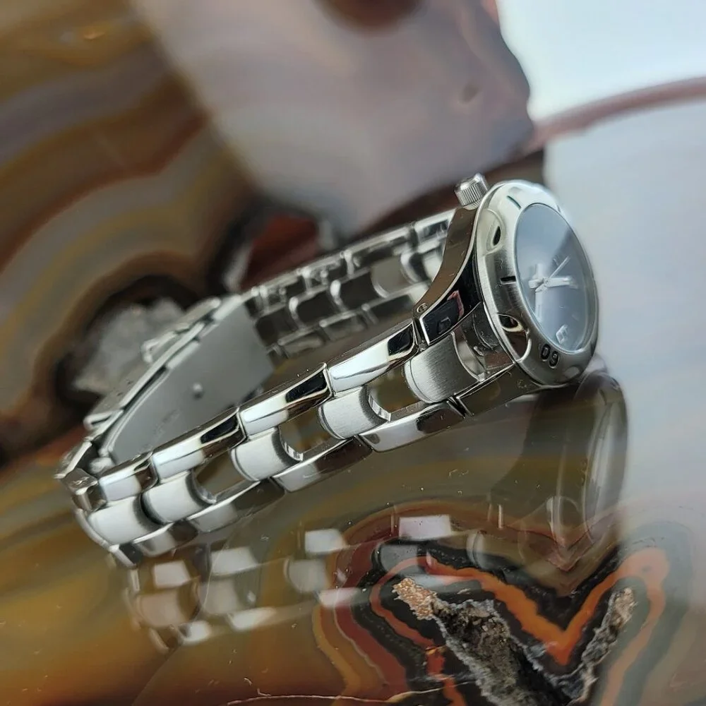 Relic By Fossil Silver Black Degrade Dial Sport Watch ZR11672